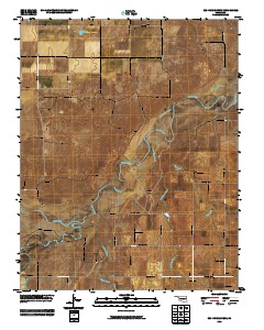 Red Horse Creek 2010 topographic map thumbnail