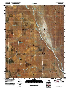 Selman NW 2010 topographic map thumbnail