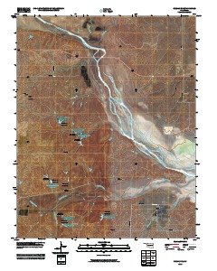 Selman SE 2010 topographic map thumbnail