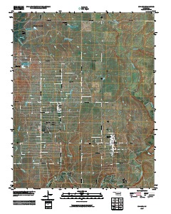 Shidler 2009 topographic map thumbnail
