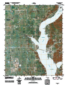 Salina 2010 topographic map thumbnail
