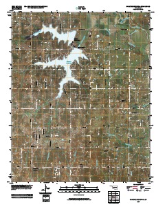 Shawnee Reservoir 2009 topographic map thumbnail