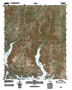 Shay 2010 topographic map thumbnail
