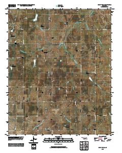 Rocky Ford 2010 topographic map thumbnail