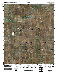 Ratliff City 2009 topographic map thumbnail