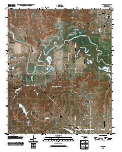 Ravia 2009 topographic map thumbnail