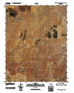 Sleeping Bear Creek NW 2010 topographic map thumbnail