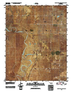 Sleeping Bear Creek SW 2010 topographic map thumbnail