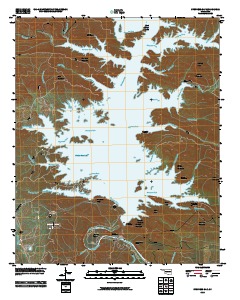 Stephens Gap 2010 topographic map thumbnail