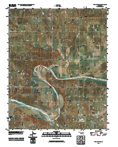 Twin Mounds 2010 topographic map thumbnail