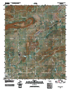Stigler East 2010 topographic map thumbnail