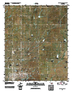Sulphur North 2009 topographic map thumbnail