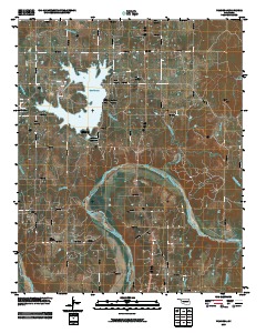 Vamoosa 2009 topographic map thumbnail
