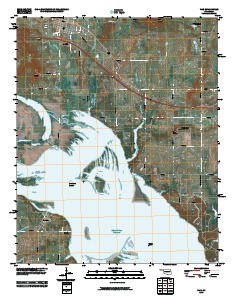 Vian 2010 topographic map thumbnail