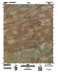 Signal Mountain 2010 topographic map thumbnail