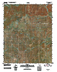 Tupelo NE 2009 topographic map thumbnail
