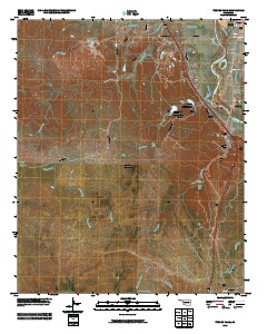 Turner Falls 2010 topographic map thumbnail