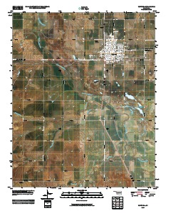 Watonga 2009 topographic map thumbnail