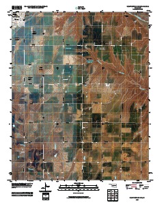 Weatherford NW 2009 topographic map thumbnail
