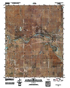 Woodward NE 2010 topographic map thumbnail