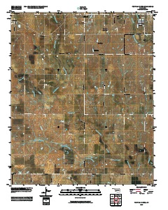 Post Oak Creek 2010 topographic map thumbnail