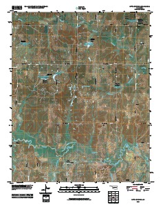 Ritts Junction 2010 topographic map thumbnail