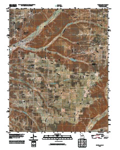 Seneca 2010 topographic map thumbnail