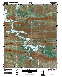 Adamson 2010 topographic map thumbnail