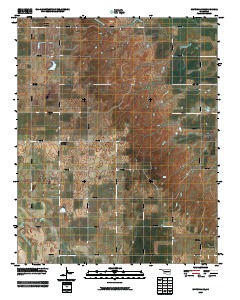 Watonga SE 2009 topographic map thumbnail