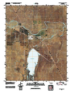 Fort Supply 2010 topographic map thumbnail