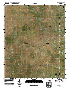 Connerville 2009 topographic map thumbnail