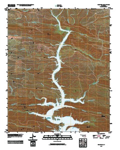 Hee Creek 2010 topographic map thumbnail