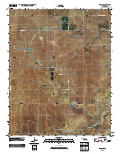 Fargo NW 2010 topographic map thumbnail
