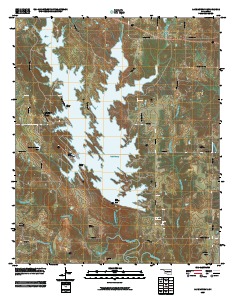 Lake Murray 2009 topographic map thumbnail