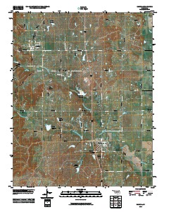 Ramona 2010 topographic map thumbnail