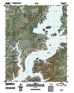 Bernice 2010 topographic map thumbnail