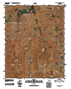 Big Kiowa Creek 2010 topographic map thumbnail