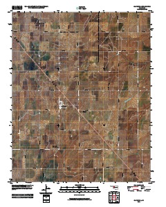 Oakwood 2010 topographic map thumbnail