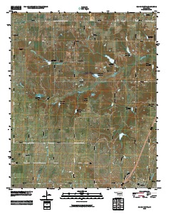 Caddo North 2010 topographic map thumbnail