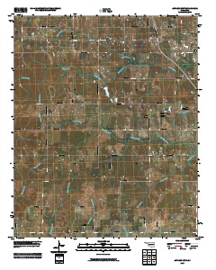 Antlers West 2009 topographic map thumbnail
