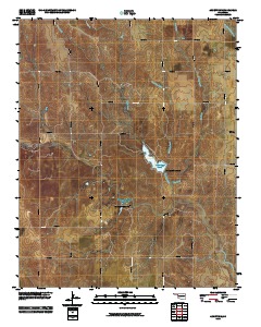 Arnett SW 2010 topographic map thumbnail