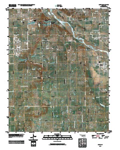 Bixby 2010 topographic map thumbnail