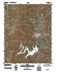 Barnsdall 2010 topographic map thumbnail