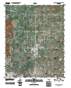 Bartlesville North 2010 topographic map thumbnail