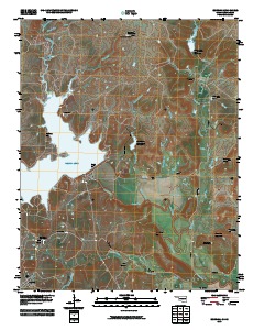 Bowring 2010 topographic map thumbnail
