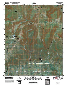 Brushy 2010 topographic map thumbnail