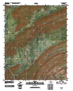Daisy 2009 topographic map preview