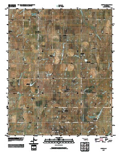 Denton 2009 topographic map thumbnail