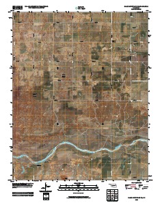 Glass Mountains NE 2009 topographic map thumbnail