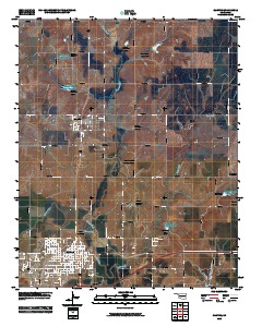 Clinton 2010 topographic map thumbnail